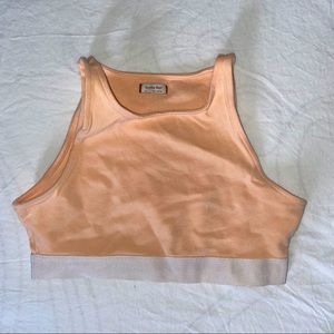 2/$20 - Aritzia Peach Crop Tank